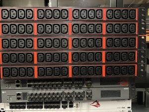 A stack of in-development PDUs