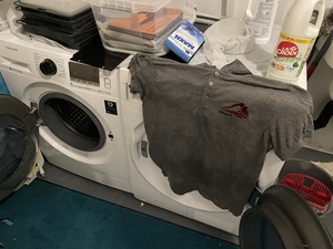 I am doing laundry -- of the IPng schwag polos
