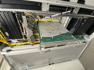At datacenter #1, I pre-condition the 2x100G blade for AS25091 first