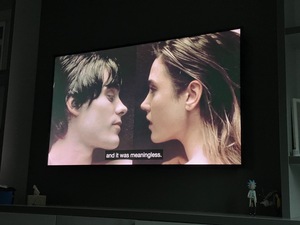 We watched Jared Leto and Jennifer Connelley in Requiem for a Dream.