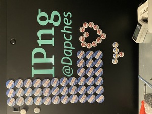 In the mean time, I start stamping out pins for Frys-IX. They look really slick, in the colors of Frysl&aring;n