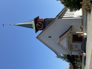 The protestant church in Dietlikon from 1698. It's a nice little place of worship.