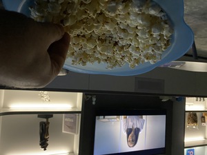 In the evening, we watched Annihilation and I made popcorn.