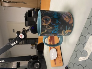 I have this really cool Rick and Morty tea-mug, which reveals a colorful diorama when it has hot liquid in it.