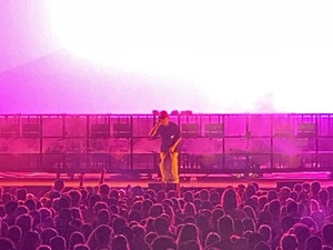 Trettmann performs on the ZOA Stage