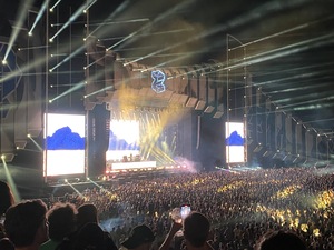 Kygo has the benefit of an elaborate light show with his set on Main Stage at Zurich Open Air 2024