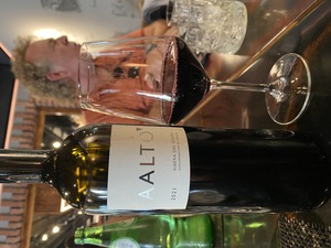 We have an Aalto wine from Ribera del Douro, which is a favorite of mine