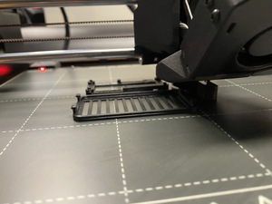 The new case for MK3S is printing - it'll contain a special cavity for a Raspberry Pi Zero which will hook up this printer to PrusaLink.