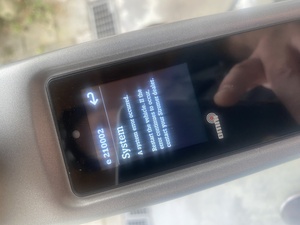 Stromer Drama continues: after charging to only 58%, it refused to drive with this obscure error. Bah.