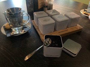 The tea selection at Van Der Valk is tasty! And well prepared/served.