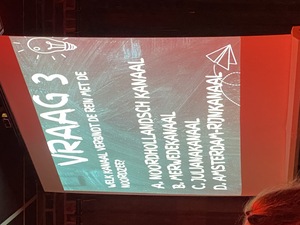 A question in the PubQuiz: Which canal connects Amsterdam with the North Sea. NO SPOILERS!