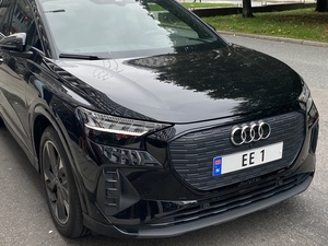 I saw an Audi with license place 'EE 1' which I thought was kind of special