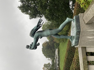 One of Vigeland's statues in Frogner Park