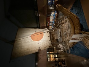 Another boat called the Tigris, which unfortunately we could not explore because the museum closed and we got kicked out!
