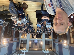 A selfie with the audience of my VPP talk at NONOG-6 in Oslo.