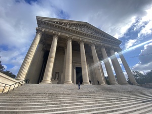Church of Madeleine, in Paris, France. I like the Roman column style