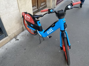 I rented a Dott bike and rode its battery entirely empty quick-sight-seeing.