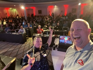 I took a customary selfie while presenting my VPP story at FRnOG'40 in Paris.