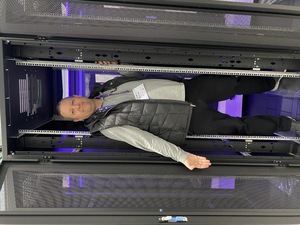 Tadah! I fit snugly in on of these, as they are 48 rack units high!