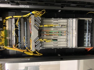 IP-Max's point of presence in Brainserve is a beefy ASR9010 with dark fiber to Geneva and 2x10G waves to Lucerne. It is yummy, and IPng's AS8298 is now here too!