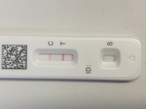 COVID Test: postive.